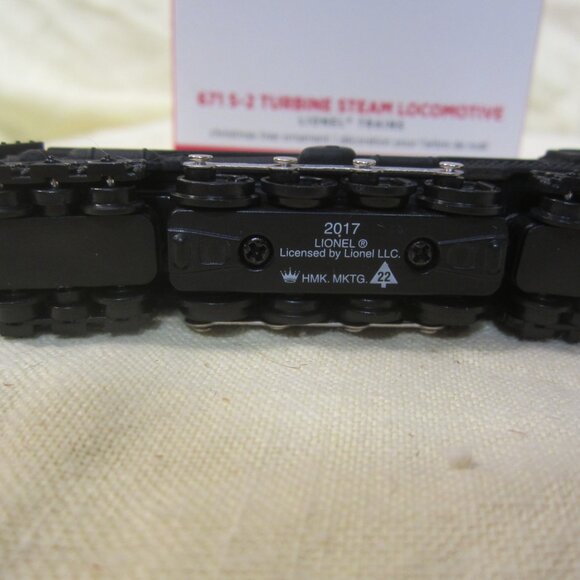 2017 HALLMARK KEEPSAKE, 671 S-2 TURBINE STEAM LOCOMOTIVE, ORNAMENT $14 Details C - Picture 6 of 8